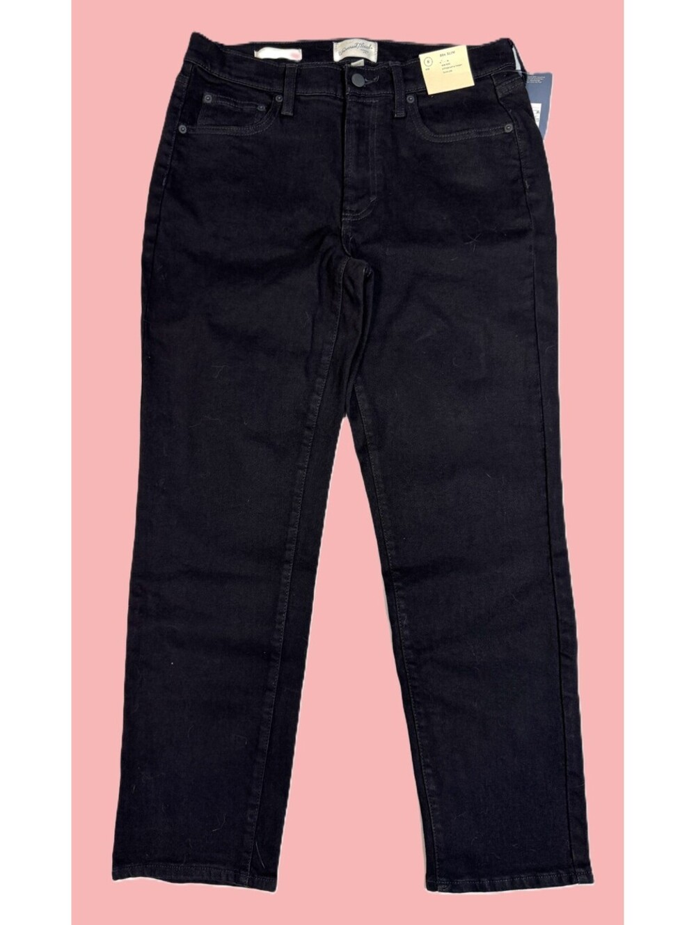 Universal Thread Black Ankle Jeans 80s Slim Mid Rise Womens Size 6 NEW!! NWT!!